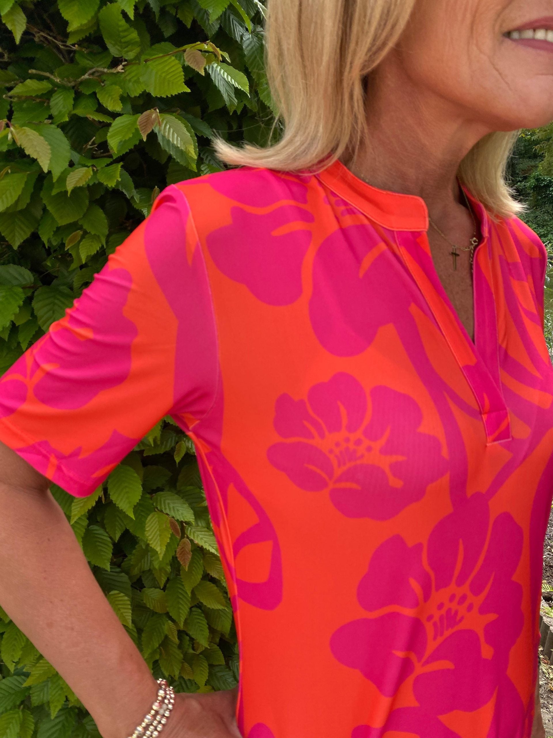 Angelle Milan by Angi Travelstof Tuniek Korte Mouw 1467/25755