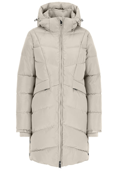 Covered Halflange Winterjas Adele 2 kit rainy day