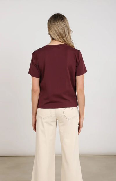 Nukus Luna Shirt cherry