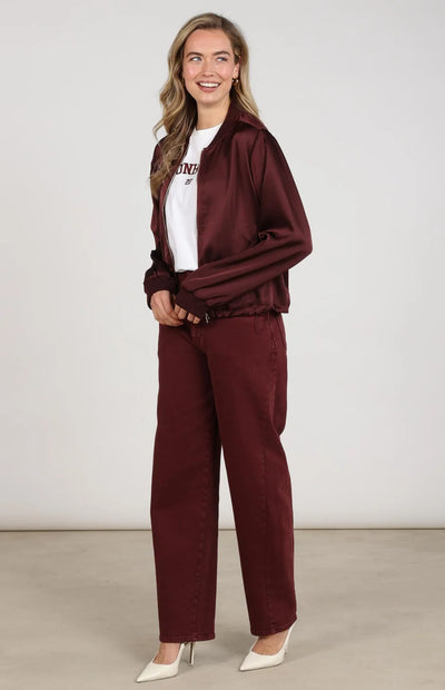 Nukus Dena Jacket Shiny cherry
