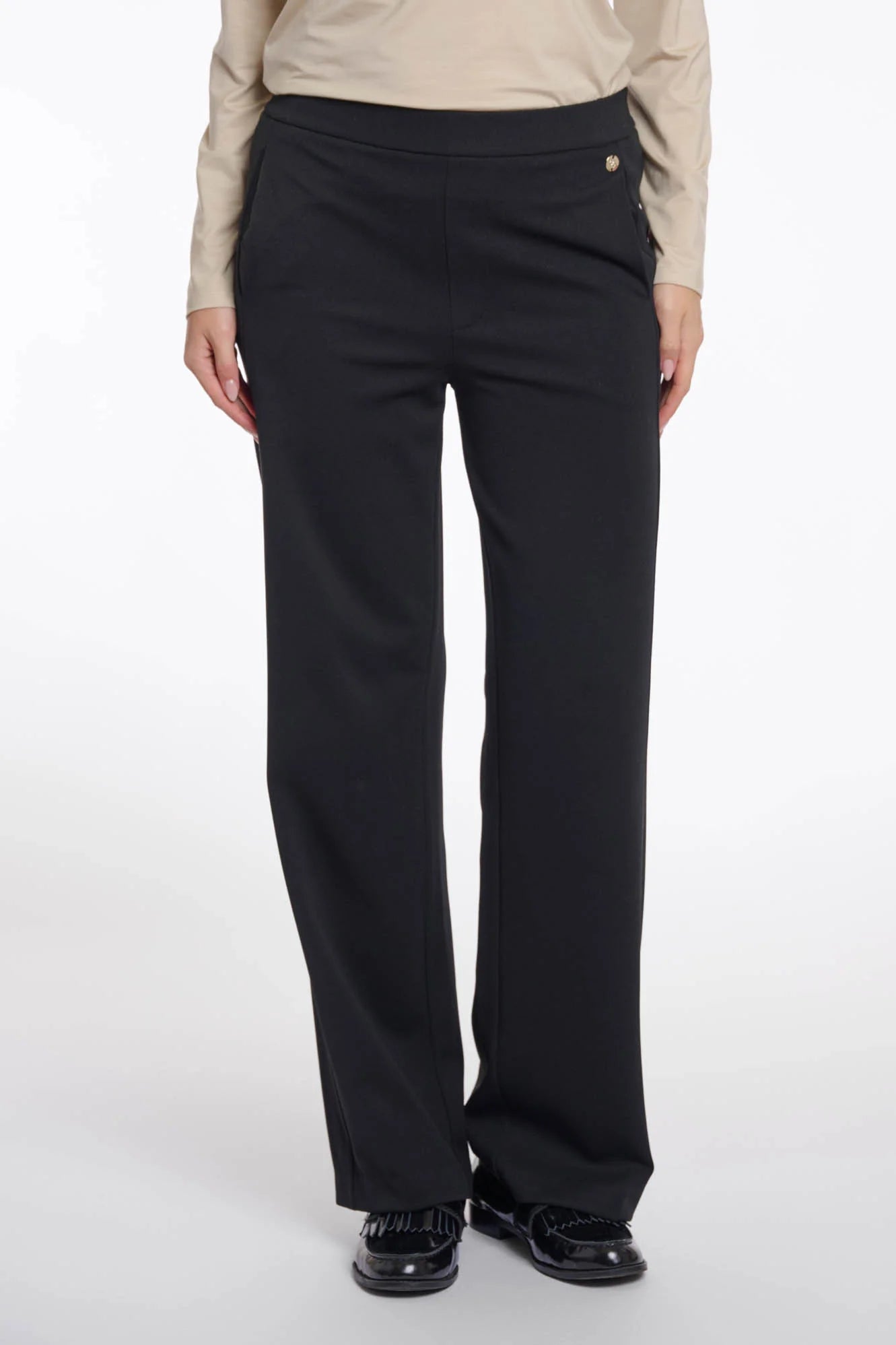 Rino & Pelle Averly Broek zwart