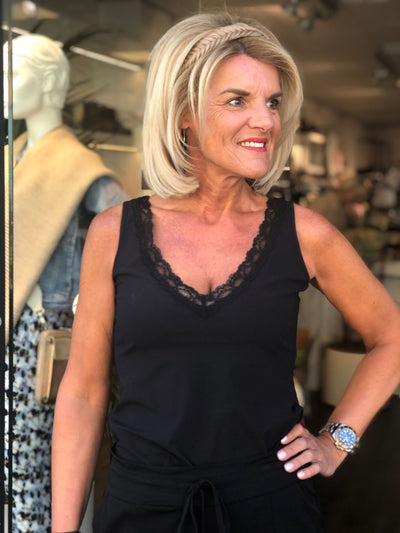 Mi Piace Travelstof Top zwart 202129 zwart