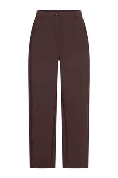 Mi Piace Travelstof Broek Balloon Model 202798 espresso