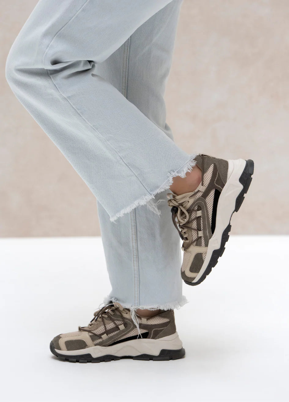 DWRS Isola Mesh Sneakers elefante beige