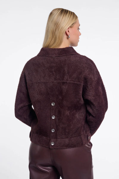 Rino & Pelle Bubbly Jacket Fudge Cloak