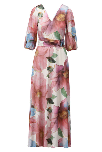 K-Design Maxi Jurk met Design C111 P115 roze