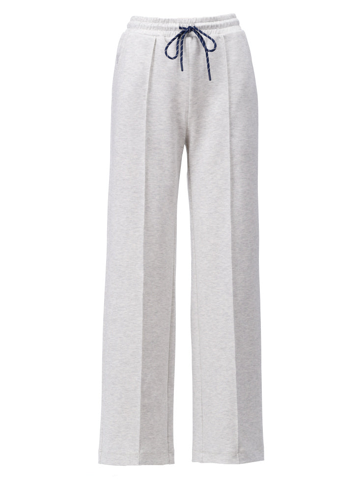 K-Design Broek Joggingstijl C606L light grey melange