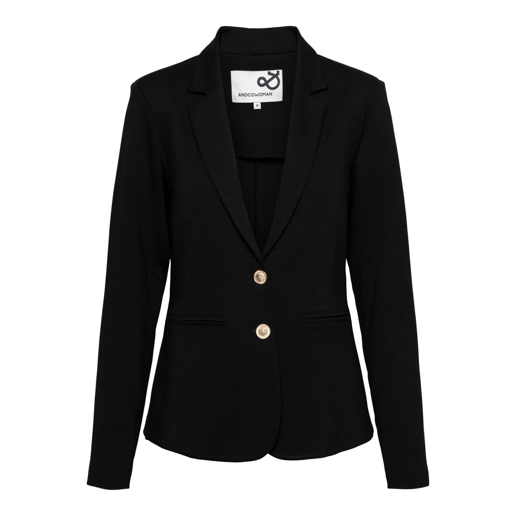 Co Woman Dilena Punta Blazer zwart