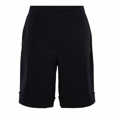 Co Woman Philis Travelstof Korte Broek zwart