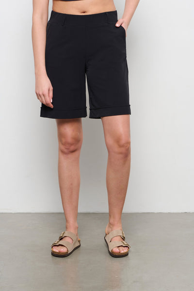 Co Woman Philis Travelstof Korte Broek zwart