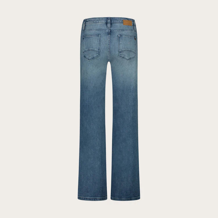Florèz Sophie Straight Jeans Broek L33 royal blue