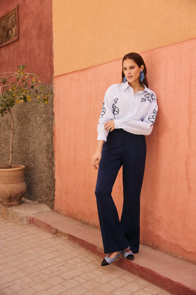 C&S Cadance Broek navy