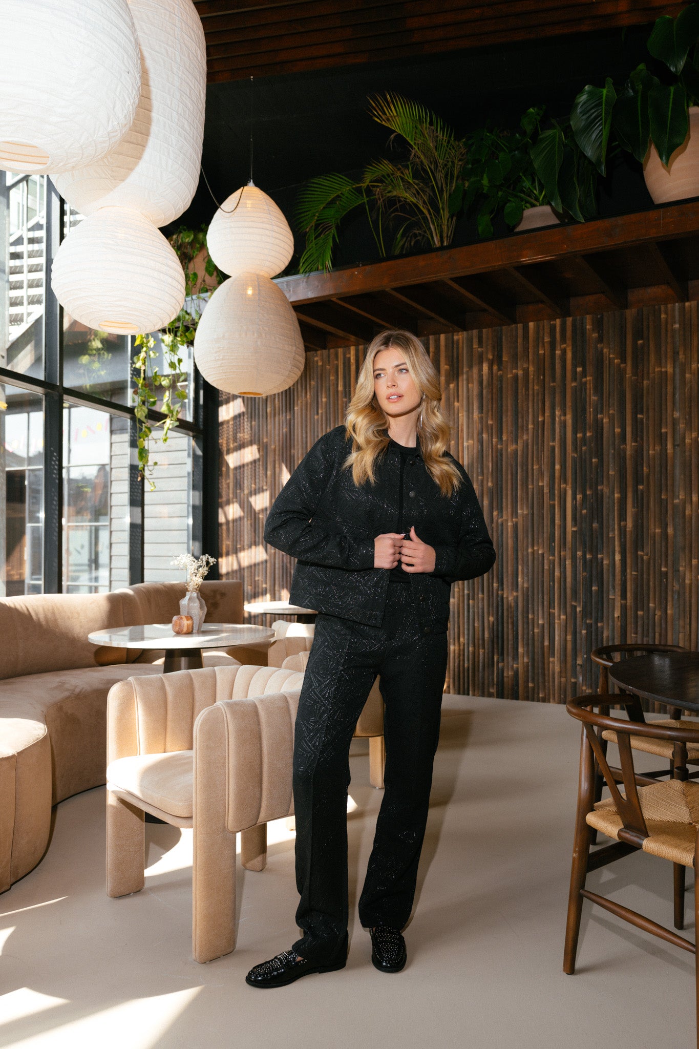 C&S Patia Broek zwart