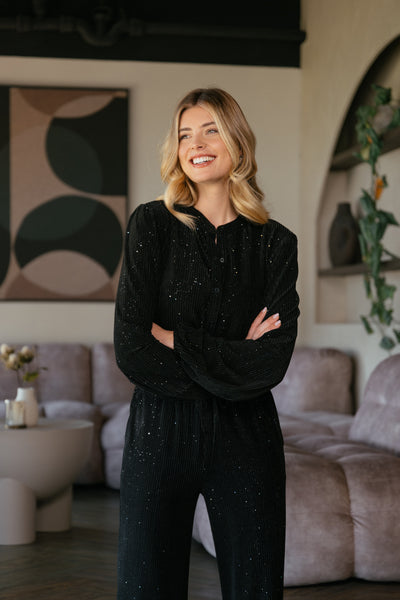 C&S Pina Broek zwart