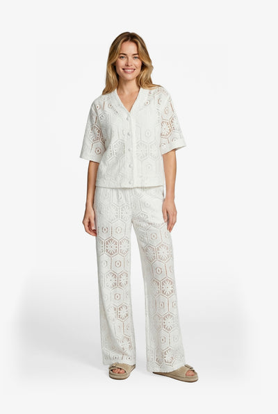 C&S Tola Blouse ecru