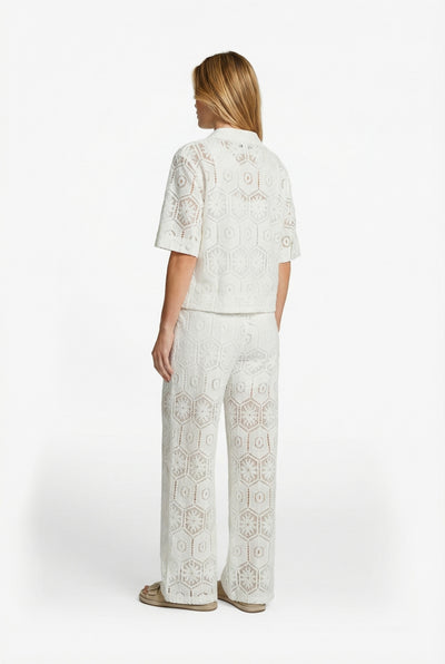 C&S Tola Blouse ecru