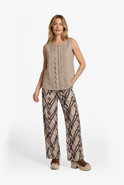 C&S Philine Broek sand / khaki