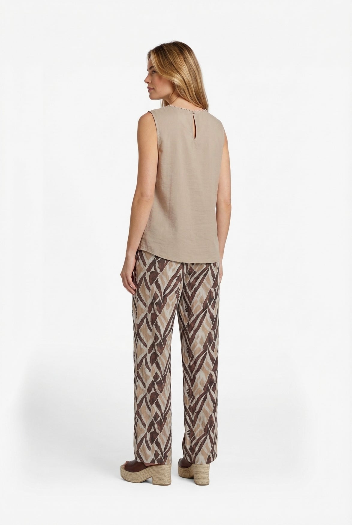 C&S Philine Broek sand / khaki