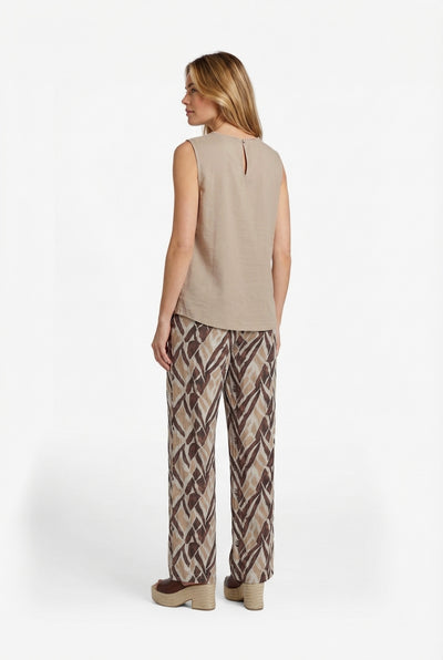 C&S Philine Broek sand / khaki