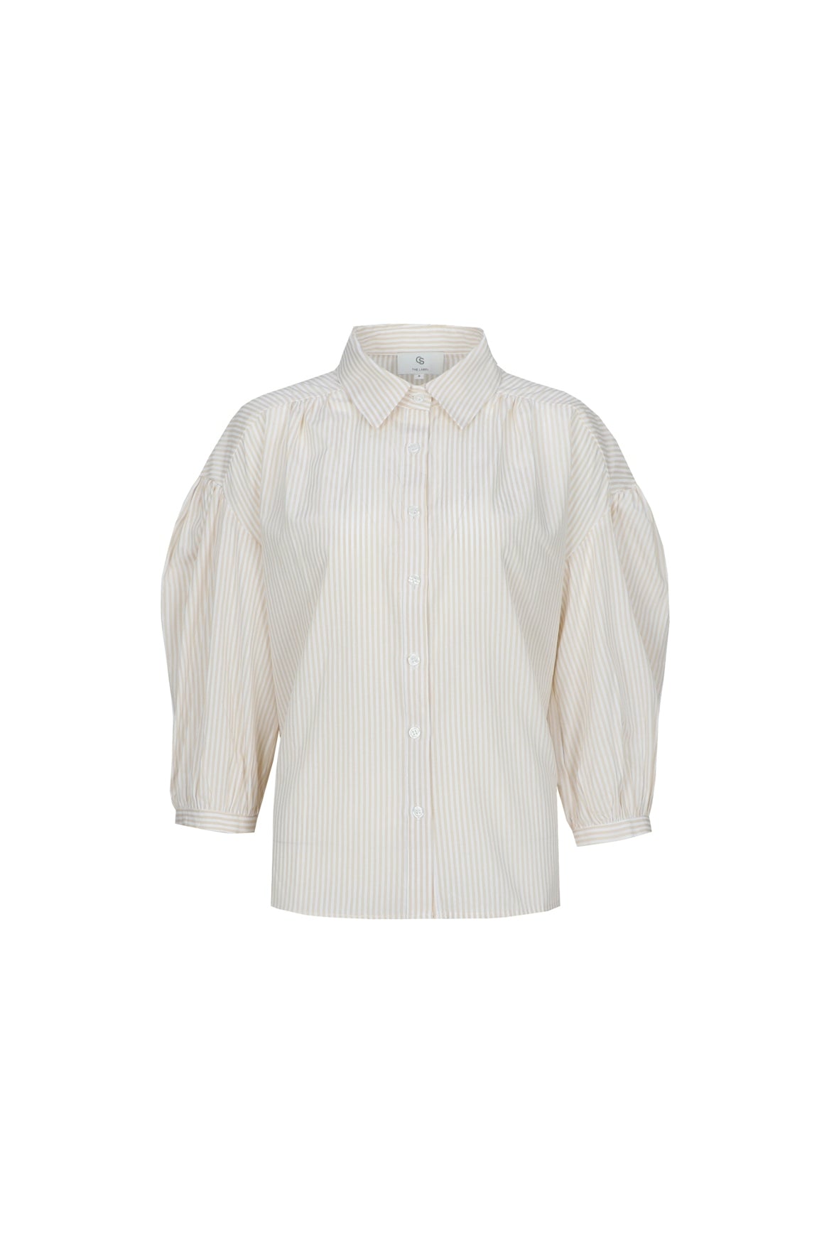 C&S Leda Blouse khaki / sand