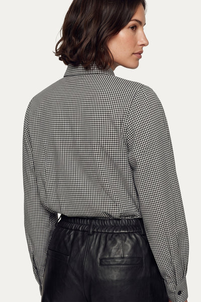 C&S Lissa blouse black/offwhite