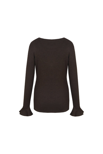 C&S Tatum Top dark chocolate