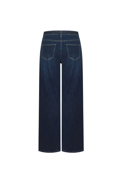 C&S Naomi Pants denim dark blue