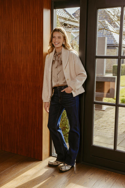 C&S Naomi Pants denim dark blue