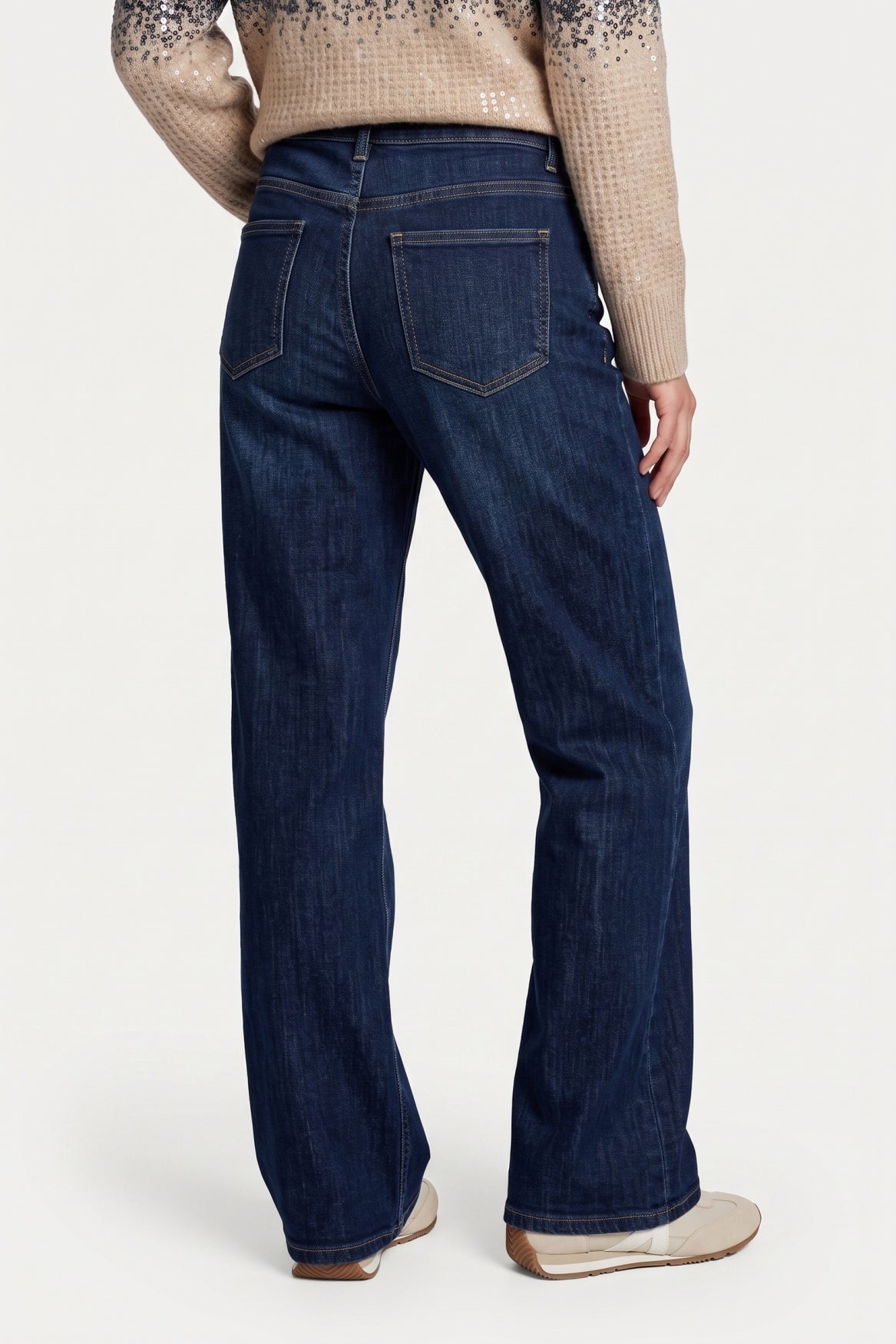 C&S Naomi Pants denim dark blue