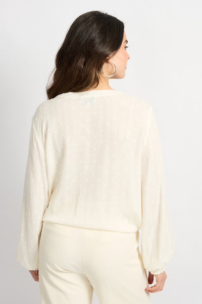 C&S Lonneke Blouse offwhite