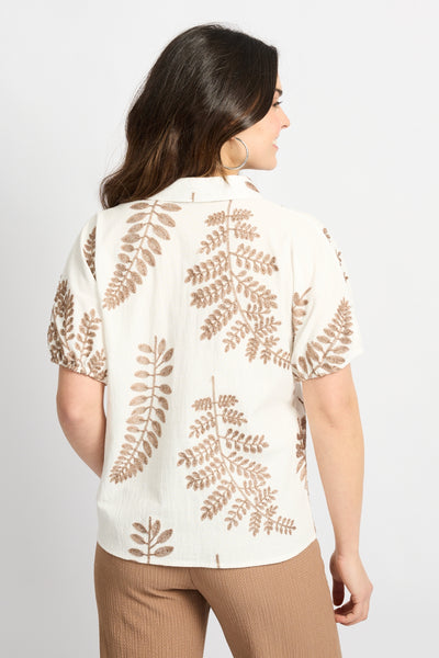 C&S Lina Blouse offwhite