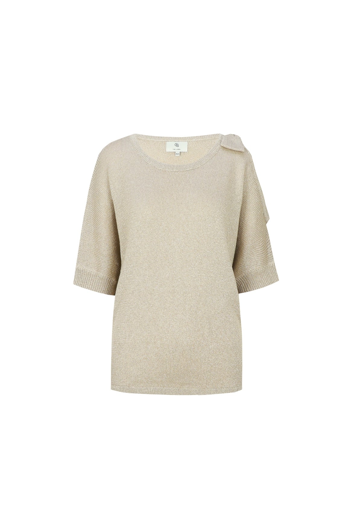 C&S Amber Knit Pullover sand