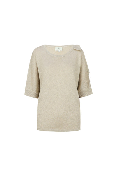 C&S Amber Knit Pullover sand