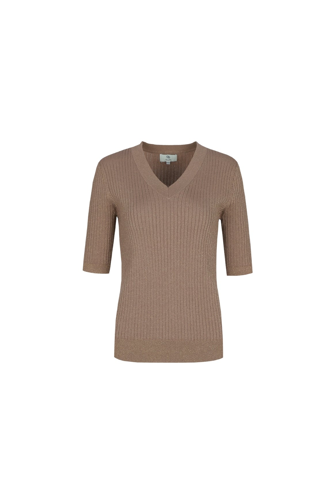 C&S Adine Knit Pullover latte