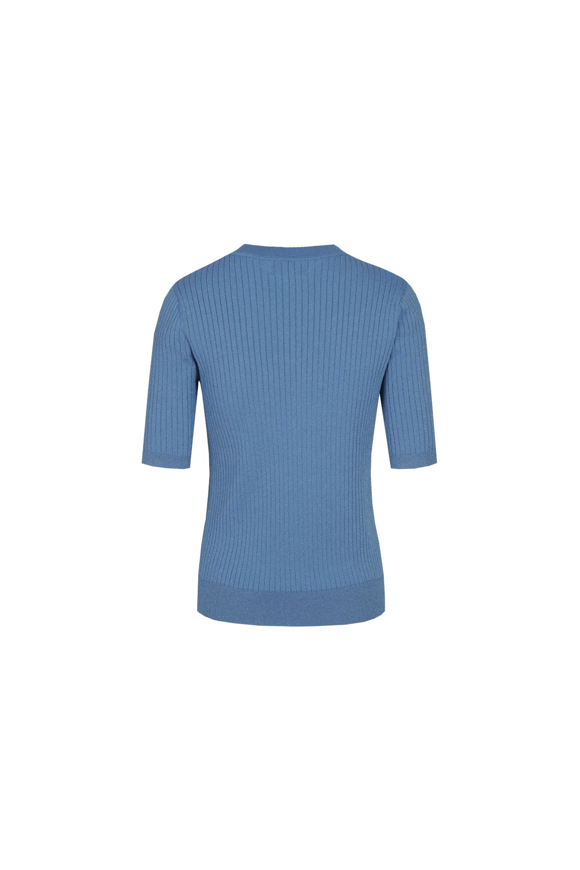 C&S Adine Knit Pullover dusty blue