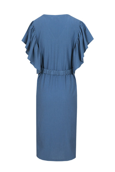 C&S Daisy Jurk dusty blue