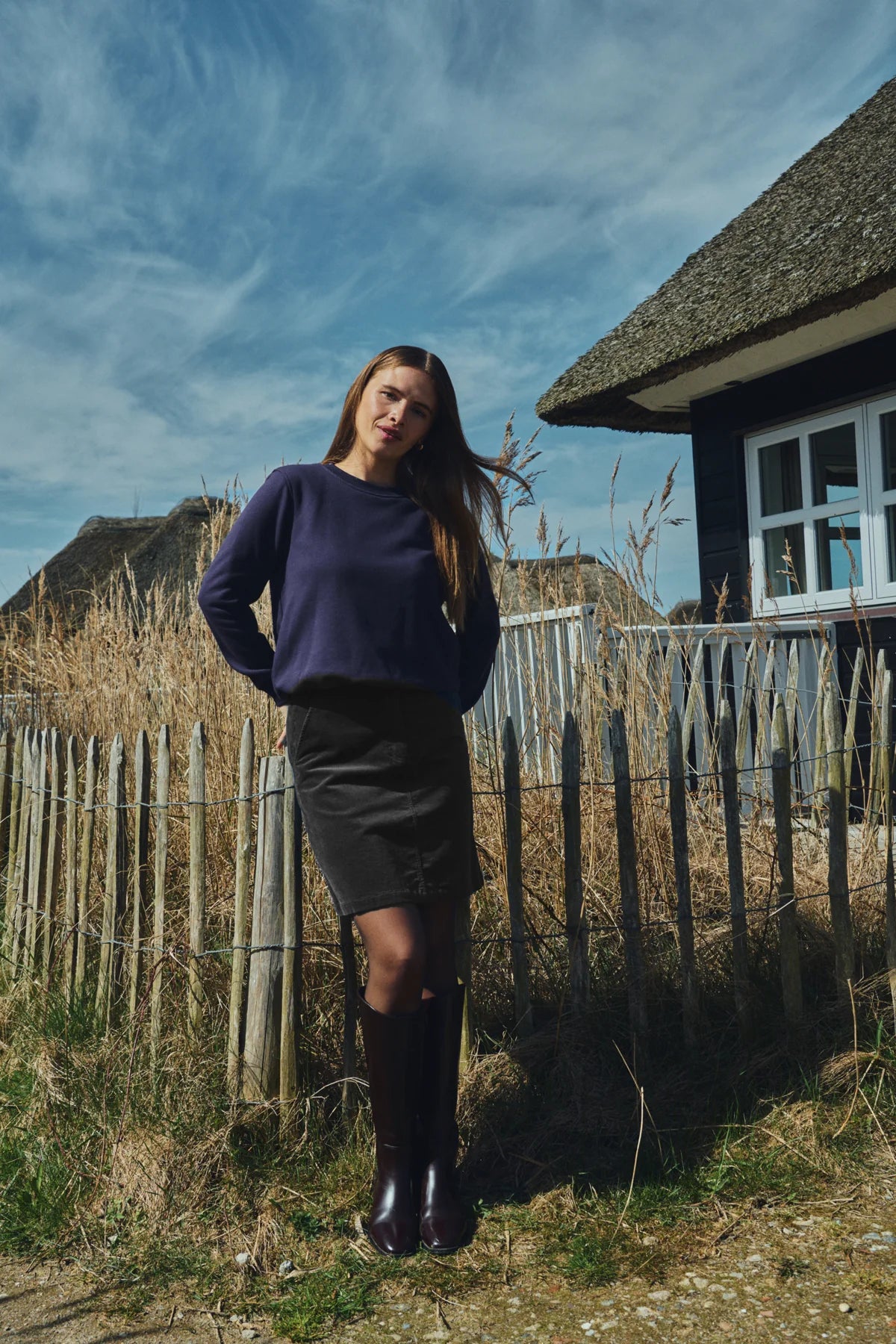 Freequent Kamela Pullover Nightshade