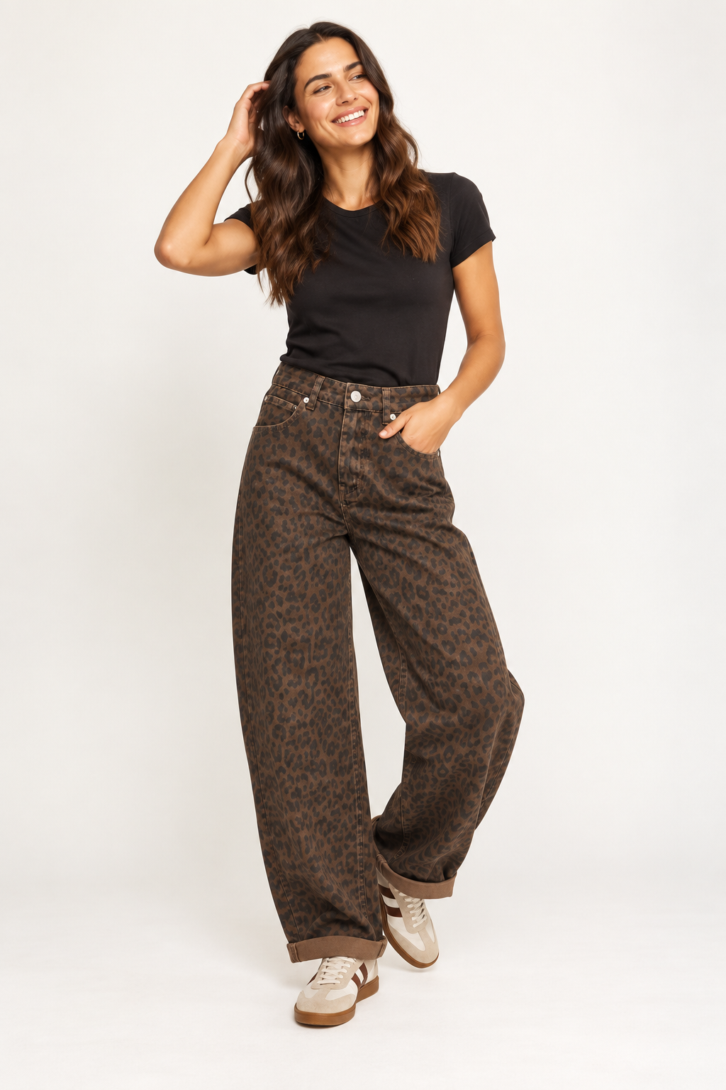 Redial Balloon Jeans Leopard 9325