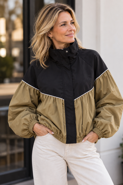 Ivivi Bomberjack 4963 Khaki/Zwart