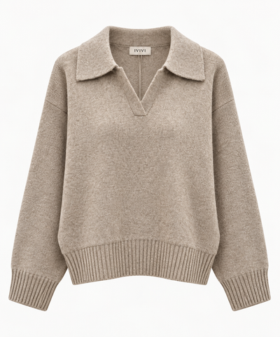 Ivivi Trui met kraag XS067 Camel