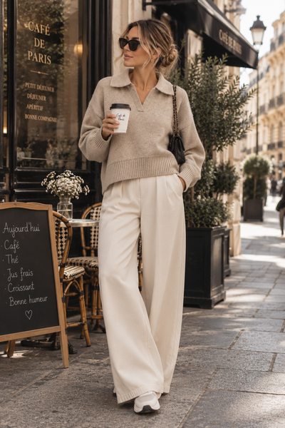 Ivivi Trui met kraag XS067 Camel