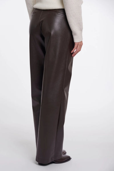 Rino & Pelle Corian Straight Leg Trousers Peated