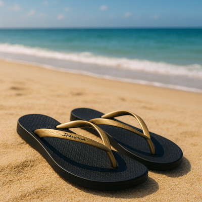 Ipanema Anatomic Tan Colors black gold