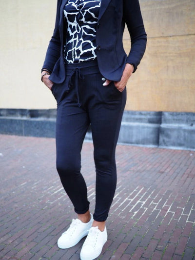 Angelle Milan Basic Travelpak Broek 1501 of Blazer 1165 Mix en Match marine of zwart