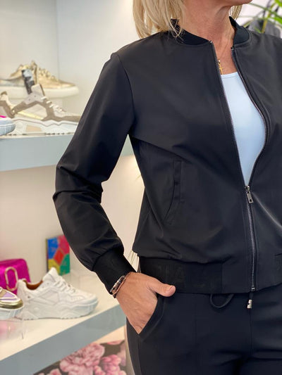 Mi Piace Travelstof Bomber Jack zwart 202250