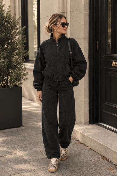 Floréz Elva Jeans animal black