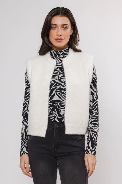 Rino & Pelle Elona Gilet snow white