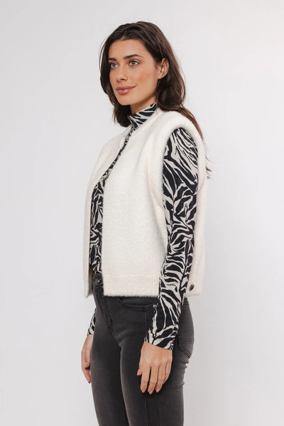Rino & Pelle Elona Gilet snow white