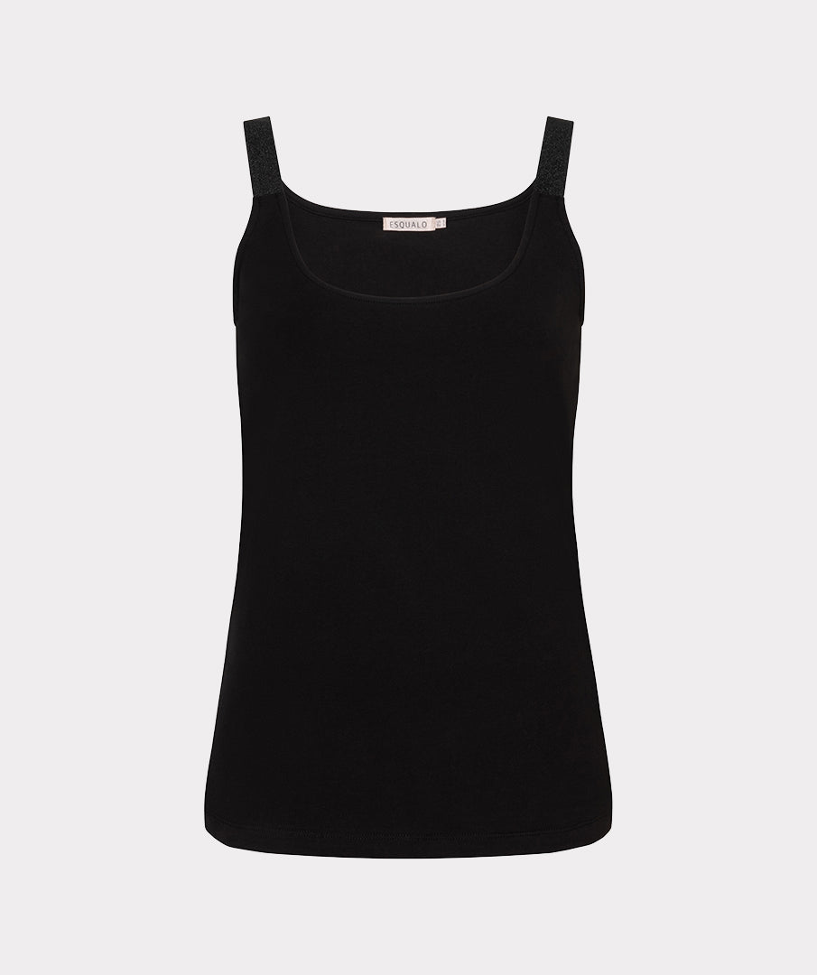 Esqualo Singlet Lurex HS26.30215 black