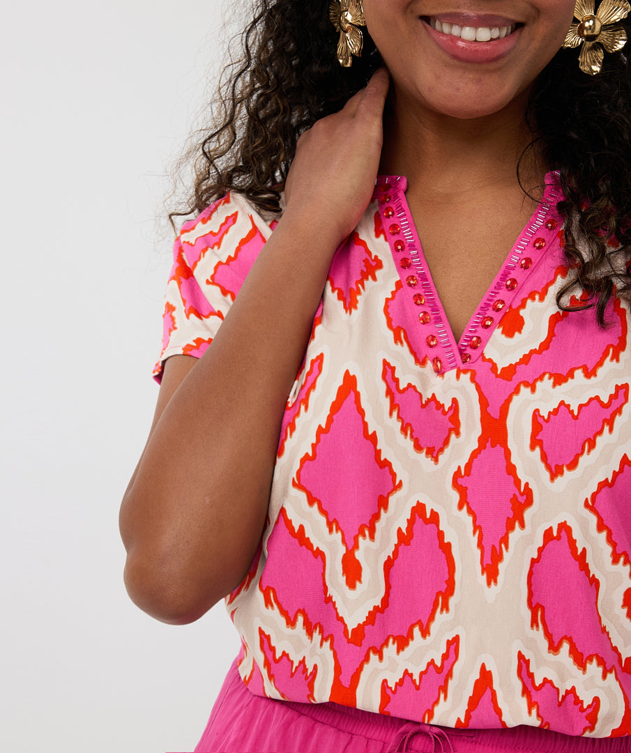 Esqualo Top Beads Disco Spark HS25.30200 print